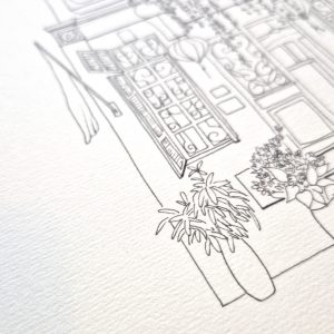 5 Spice Restaurant - Coloriage Aquarelle