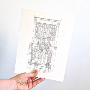5 Spice Restaurant - Coloriage Aquarelle