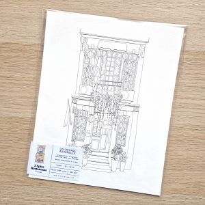 Hang Quat Coffee Shop - Coloriage Aquarelle