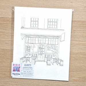 Paper and Cup - Coloriage Aquarelle