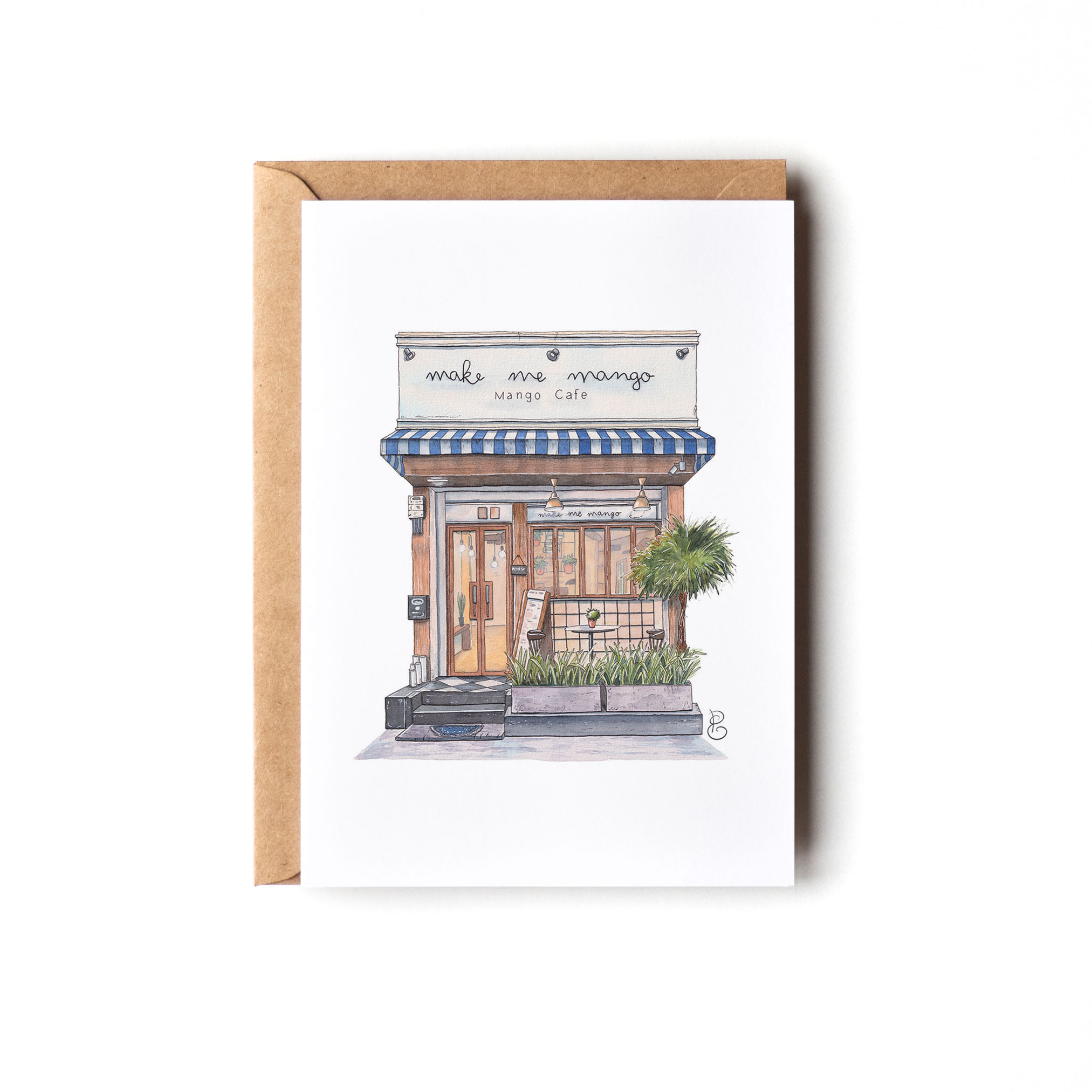 Elodie Plume - Make Me Mango, Bangkok, Thaïlande - Carte postale