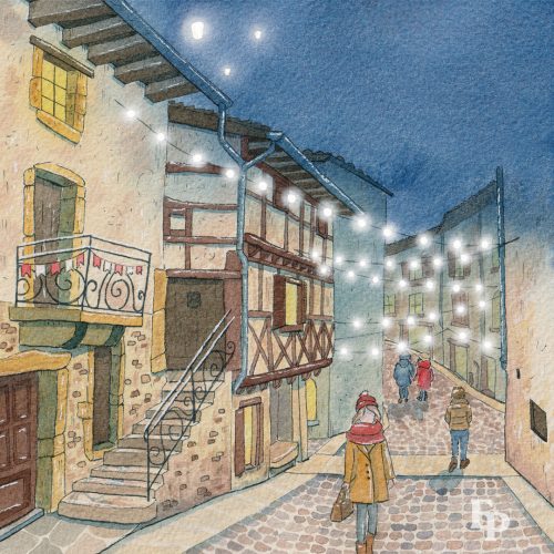 Maison du Four Banal à colombage, L'Arbresle, France