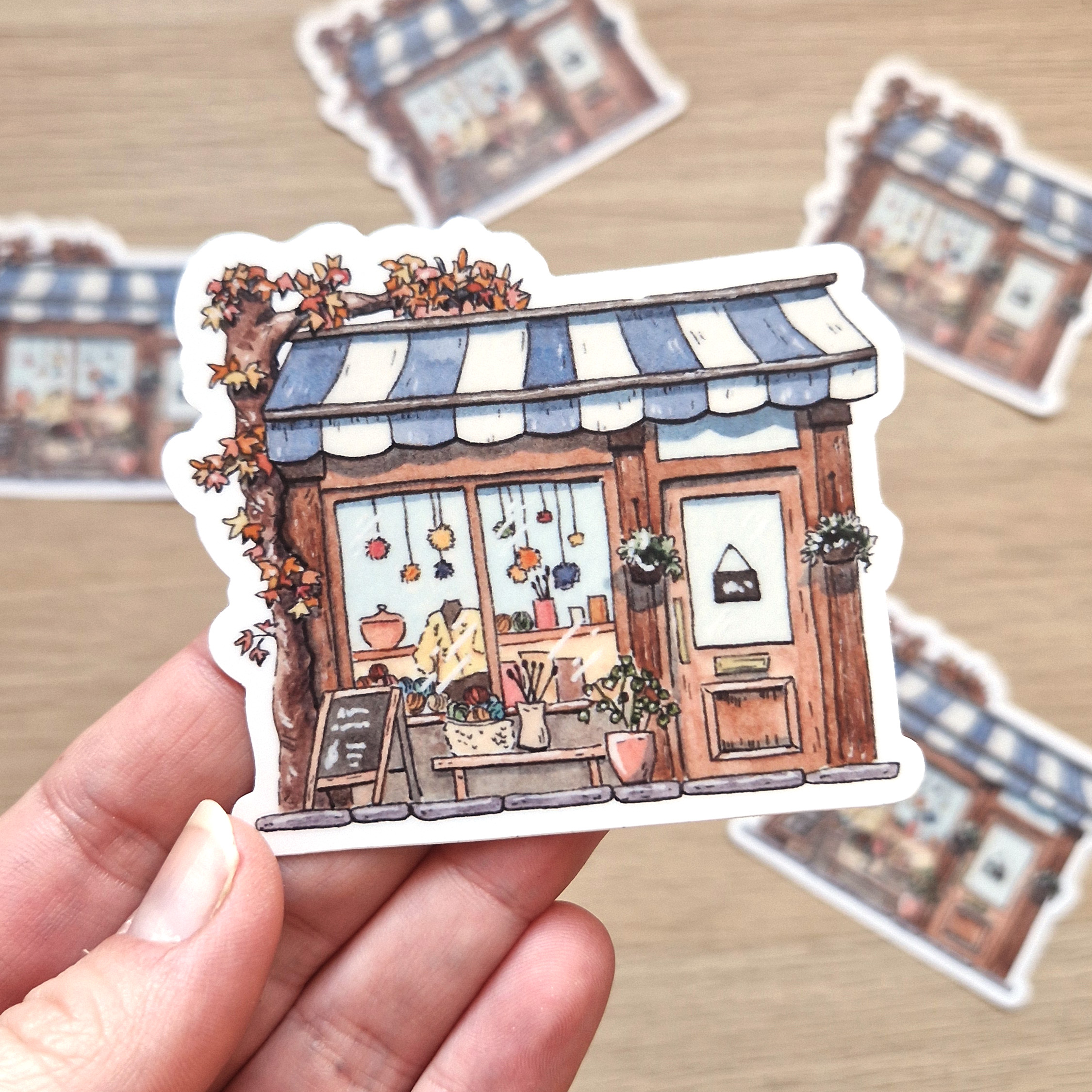 Sticker Cozy Wool Corner