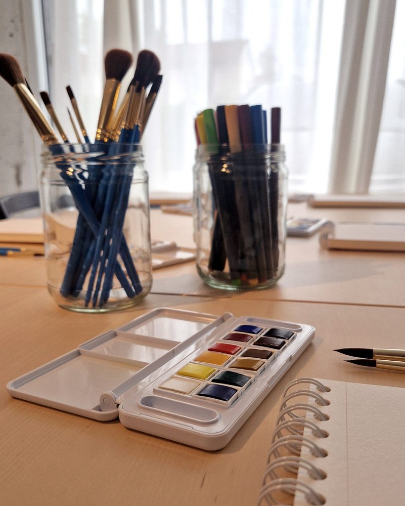 Atelier Libre Aquarelle - Adultes et Enfants - Cours Aquarelle L'Arbresle